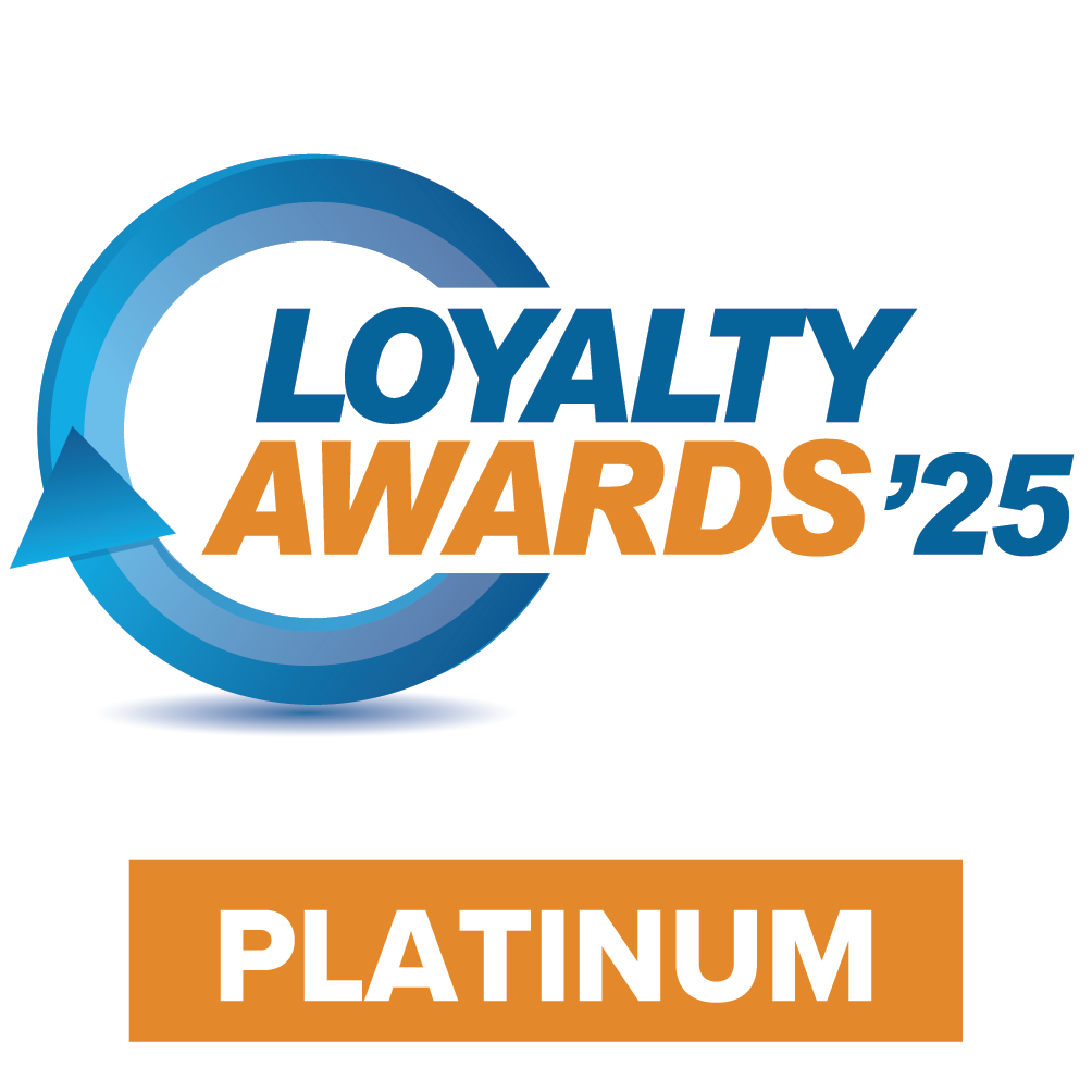 Loyalty Awards Stickers 2025 Platinum